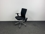 Bureaustoel Zwart - Chroom Onderstel Bureaustoel Zwart - Chroom Onderstel