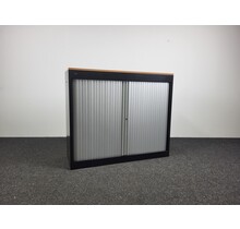 Emmein Archiefkast - Grijs/Zwart | 103 x 120 x 45 cm