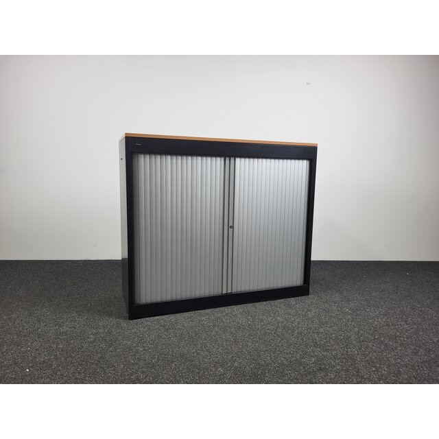 Emmein Archiefkast - Grijs/Zwart | 103 x 120 x 45 cm