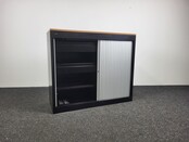 Emmein Archiefkast - Grijs/Zwart | 103 x 120 x 45 cm