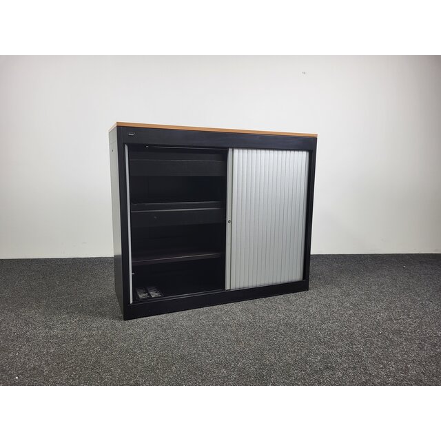 Emmein Archiefkast - Grijs/Zwart | 103 x 120 x 45 cm