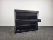 Emmein Archiefkast - Grijs/Zwart | 103 x 120 x 45 cm