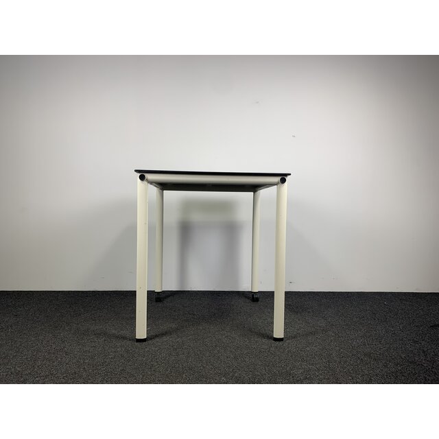 Statafel Verrijdbaar - Wit | 110,5 x 100 x 100 cm