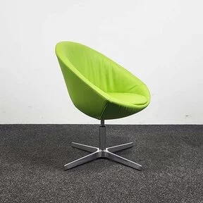 Design Draaifauteuil - Lime Groen