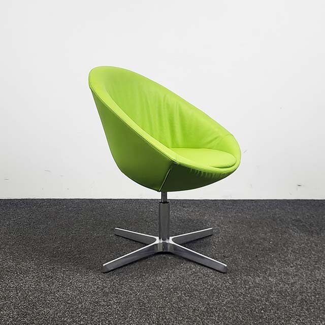 Design Draaifauteuil - Lime Groen