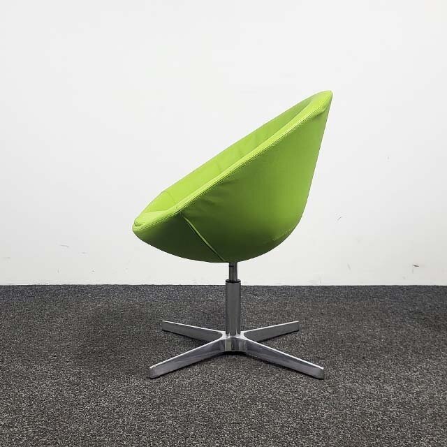 Design Draaifauteuil - Lime Groen