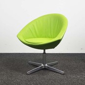 Design Draaifauteuil - Lime Groen