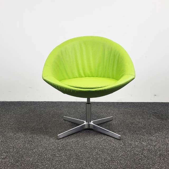 Design Draaifauteuil - Lime Groen