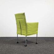 Designstoel Groen / Lime - Verrijdbaar
