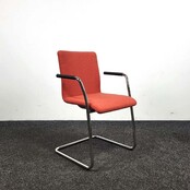 Rode Lande Vergaderstoel - Slede Onderstel Rode Lande Vergaderstoel - Slede Onderstel