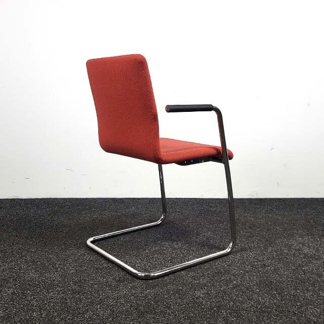 Lande Slede Vergaderstoel - Rood