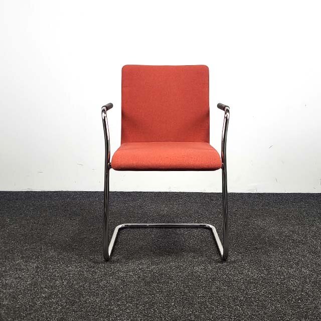 Rode Lande Vergaderstoel - Slede Onderstel Rode Lande Vergaderstoel - Slede Onderstel