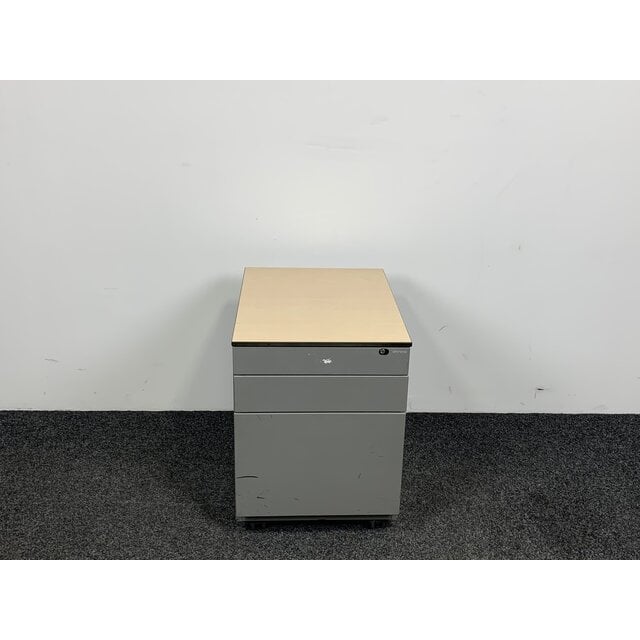 Ahrend Ladeblok 2 Laden 1 Pennenlade - Grijs | 58 x 42,5 x 76,5 cm Ahrend Ladeblok 2 Laden 1 Pennenlade - Grijs | 58 x 42,5 x 76,5 cm