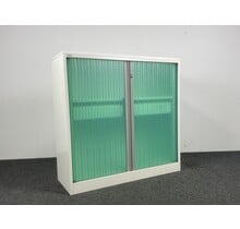 Ahrend Archiefkast 118x120x45 cm Wit-Groen