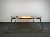 Ahrend Tafel 1200 Glas - 200 x 200 cm