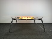 Ahrend Vergadertafel 1200 Glas 200x200 cm