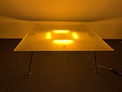 Ahrend Vergadertafel 1200 Glas 200x200 cm