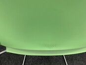 Groene Allsteel Stoel - Slede Onderstel Groene Allsteel Stoel - Slede Onderstel
