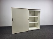 Gispen Schuifdeurkast 120x160x52 cm Crème