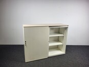 Gispen Schuifdeurkast 120x160x52 cm Crème