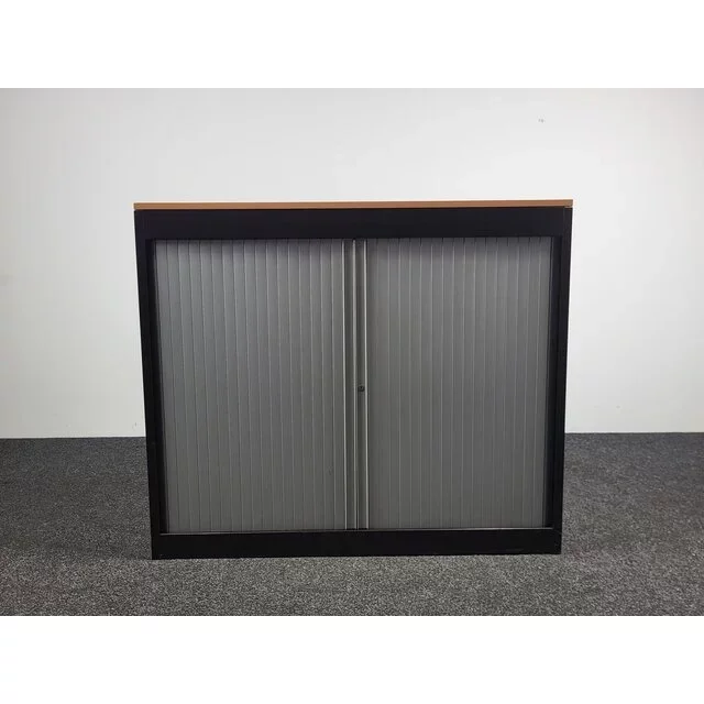 Zwarte Archiefkast - 2 Uittrekframes | 102 x 120 x 45 cm