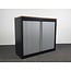 Lamers Kantoormeubelen Zwarte Archiefkast - 2 Uittrekframes | 102 x 120 x 45 cm