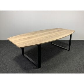 Refurbished Vergadertafel Tonvormig Blad