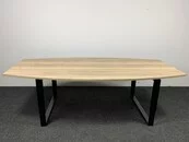 Refurbished Vergadertafel - Tonvormig Blad | 240 x 120 cm