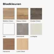 Refurbished Vergadertafel - Tonvormig Blad | 240 x 120 cm