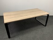 Refurbished Vergadertafel 75x200x100 Nieuw Blad