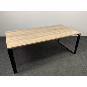 Refurbished Vergadertafel 75x200x100 Nieuw Blad