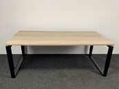 Refurbished Vergadertafel 75x200x100 Nieuw Blad