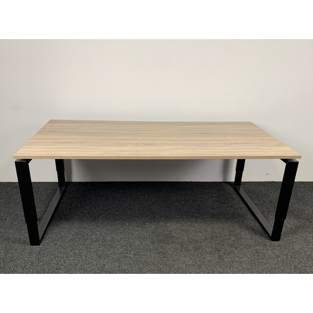 Refurbished Vergadertafel 75x200x100 Nieuw Blad