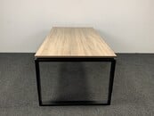 Refurbished Vergadertafel 75x200x100 Nieuw Blad