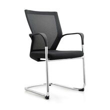 Vergaderstoel Orion - Zwart / Chroom