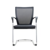 Vergaderstoel Orion - Zwart / Chroom