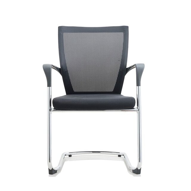 Vergaderstoel Orion - Zwart / Chroom