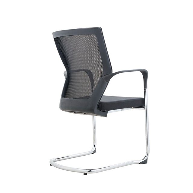 Vergaderstoel Orion - Zwart / Chroom