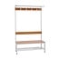 Lamers Kantoormeubelen  LK Garderobe Set 189 x 120 x 40 cm  (HxBxD)