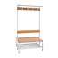 Lamers Kantoormeubelen  LK Garderobe Duo Set 189 x 100 x 80 cm  (HxBxD)