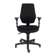 Bureaustoel Cara - Zwart | NEN 1335 norm