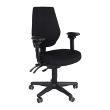 Bureaustoel Cara - Zwart | NEN 1335 norm