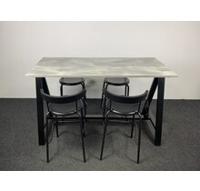 Bartafelset Compleet Refurbished Tafel 180x80 cm