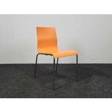 Casala Noa Stoel - Oranje Houten Zitting