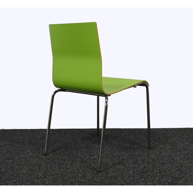 Casala Noa Stoel - Groene Houten Zitting