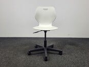 Bureaustoel Wave - Witte Kunststof Zitting Bureaustoel Wave - Witte Kunststof Zitting