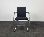 Zwart Slede Vergaderstoel