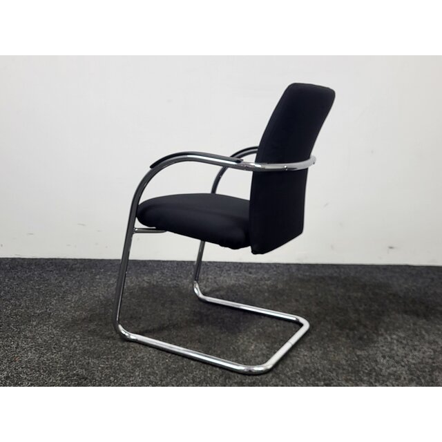 Zwart Slede Vergaderstoel