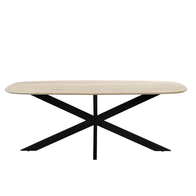 Vergadertafel Spinpoot Deens Ovaal