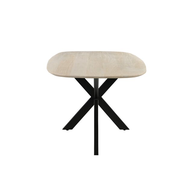 Vergadertafel Spinpoot Deens Ovaal